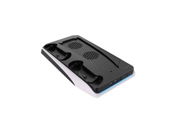 FIXED - Ladestativ - 4 utgangskontakter (2 x USB, 2 x USB-C) - svart, hvit