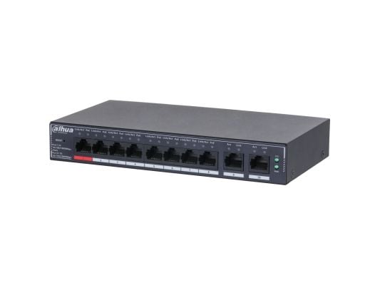 Dahua Technology SG4010P, hanterad, L2, Gigabit Ethernet (10/100/1000), Strömförsörjning via Ethernet (PoE) stöd