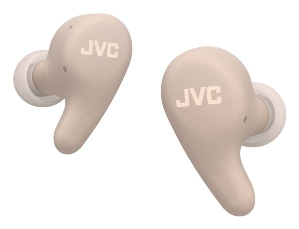JVC HA-A23T-T-U, True Wireless Stereo (TWS), 20 - 20000 Hz, Samtale/Musikk/Sport/Hverdag, 4,5 g, Hodesett, Beige