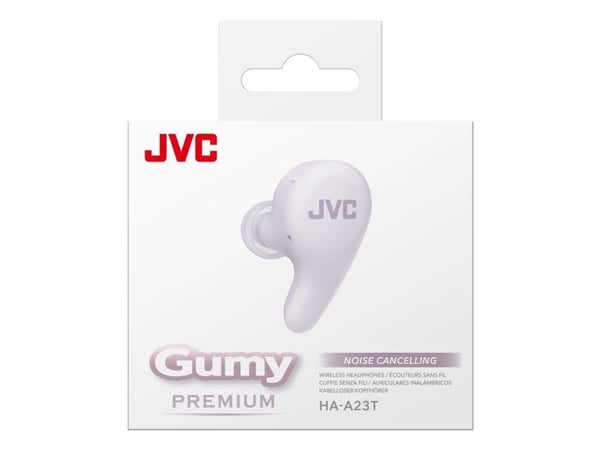 JVC HA-A23T-V-U, True Wireless Stereo (TWS), 20 - 20000 Hz, Samtale/Musikk/Sport/Hverdag, 4,5 g, Hodesett, Lilla