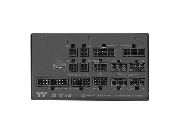 Thermaltake ToughPower i2000W - Nätaggregat (intern) - ATX12V 3.1/ EPS12V - 80 PLUS Titanium - AC 220-240 V - 2000 Watt - aktive PFC - svart