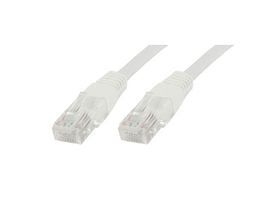 MicroConnect - Nettverkskabel - RJ-45 (hann) til RJ-45 (hann) - 20 m - UTP - CAT 6 - formstøpt - hvit