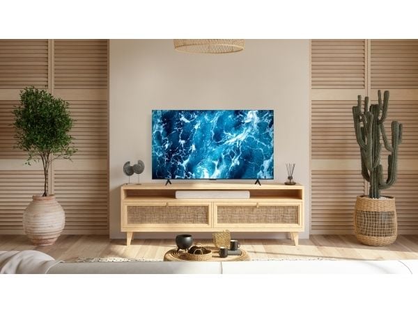 TCL 85T69C - 85" Diagonalklasse (84.5" synlig) - T69C Series LED-bakgrunnsbelyst LCD TV - QLED - Smart TV - Google TV - 4K UHD (2160p) 3840 x 2160 ...