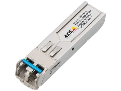 AXIS T8611 - SFP-sändar/mottagarmodul (mini-GBIC) - 1GbE - 1000Base-LX - LC enkelläge - upp till 10 km - 1310 nm