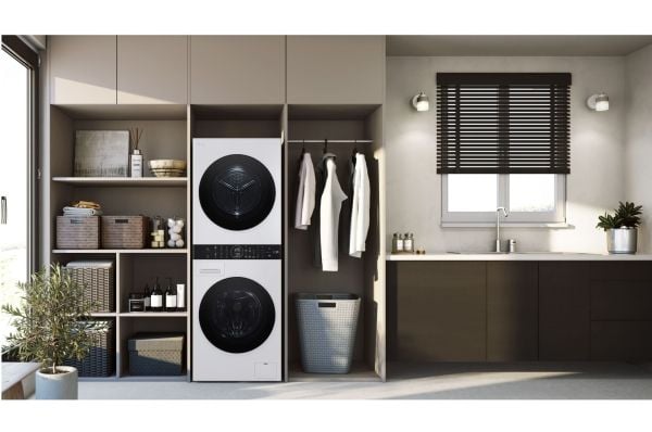 LG F4X7011TWS vaskemaskin 11 kg 60 cm 1400 rpm, Essence White