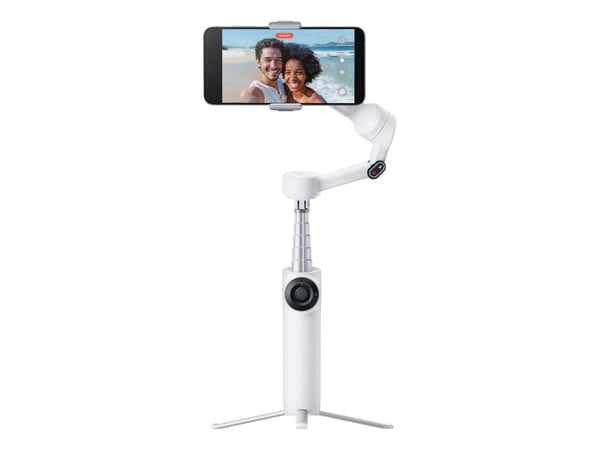 Insta360 Flow 2 AI Tracker Paket Smartphone Kamerastabilisator Ljusgrå
