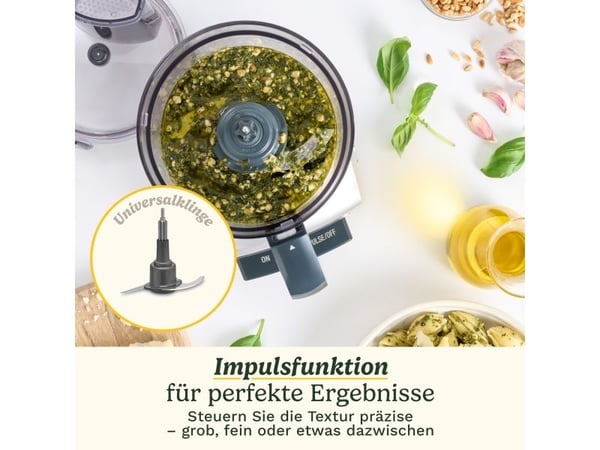 Cuisinart FlexPrep, 1,1 l, Silver, Knappar, Plast, Rostfritt stål