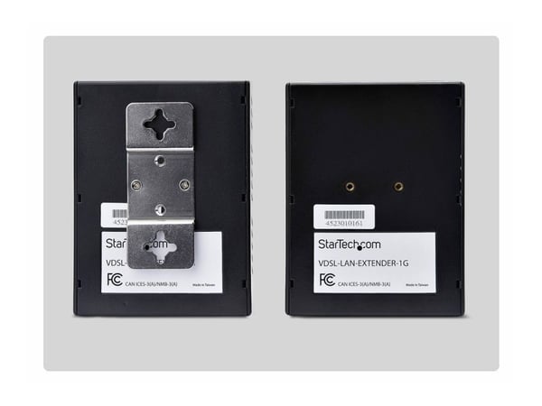 Startech - Extender Kit - lokalt modem - 100Mb LAN, Ethernet over VDSL2 - 10Base-T, 100Base-TX - 4 porter - opp til 1 km - TAA-samsvar