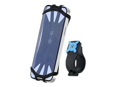 Mobilis U.FIX - Sykkelholder for mobiltelefon - made in France, universal, 360° rotation support - 4" - 7" - svart