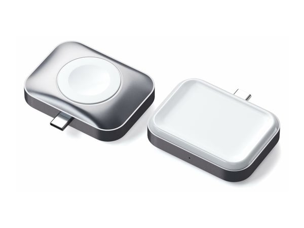 Satechi ST-UC2WCDM, Sisätila, USB, Langaton lataaminen, Hopea, Valkoinen