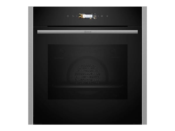 Neff N 70 B24CR31N0 - Ovn - innebygd - Wi-Fi - fordypning - bredde: 56 cm - dybde: 55 cm - høyde: 58.5 cm - med selvrens - Klasse A+ - rustfritt stål