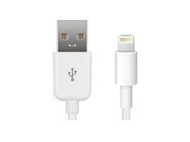 Microconnect LIGHTNING0.15, 0,15 m, Lightning, USB A, Uros, Uros, Valkoinen