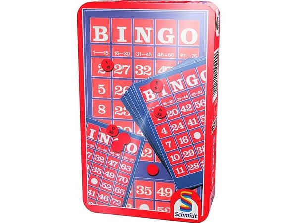 Schmidt Spiele Bingo, Brädspel, Hasardspel, 10 År, Familjespel