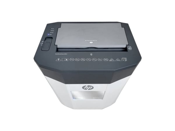 HP OneShred Auto 80CC, Ristiinleikkaava, 22 cm, 4.3 x 12 mm, 15 L, 80 arkkia, 68 dB