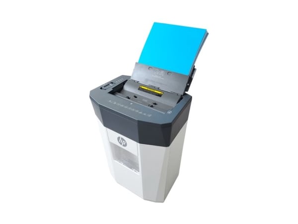 HP OneShred Auto 80CC, Ristiinleikkaava, 22 cm, 4.3 x 12 mm, 15 L, 80 arkkia, 68 dB