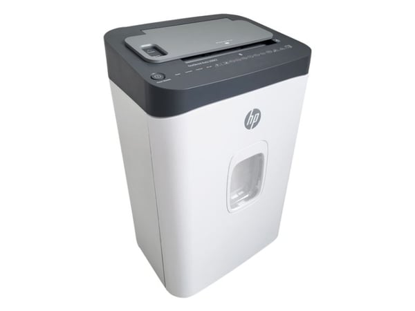 HP OneShred Auto 200CC, Ristiinleikkaava, 22 cm, 4.3 x 12 mm, 28 L, 200 arkkia, 63 dB
