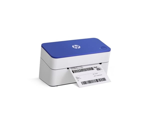 HP HPKE100, Suoralämpö, 203 x 203 DPI, 127 mm/s, Langallinen, Sininen, Valkoinen