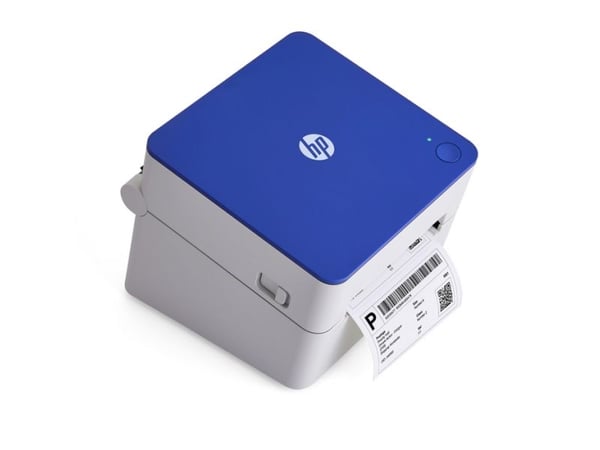 HP HPKE200, Direkte Termisk, 203 x 203 DPI, 178 mm/sek, Koblet med ledninger (ikke trådløs), Blå, Hvit