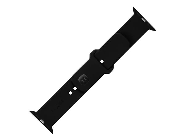 Fixed FIXED Silicone Sporty Strap - silikonrem for Apple Watch Ultra/Ultra 2 49mm svart - Sikkerhetsgaranti. Enkle avdrag. Gratis frakt fra PLN 170.