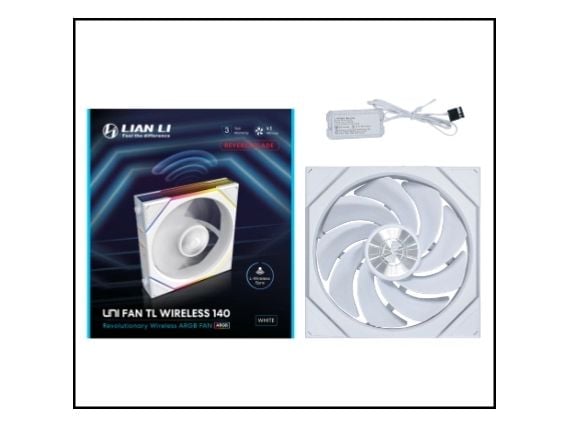 Lian Li Uni Fan TL, Vifte, 14 cm, 200 RPM, 1800 RPM, Hvit