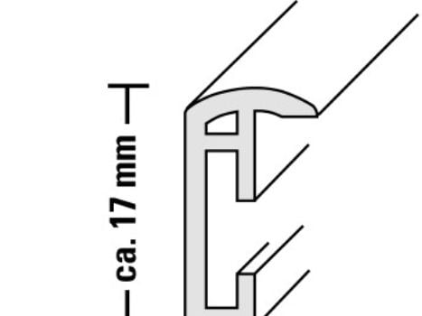 Hama Madrid, Enkel bilderamme, Plast, Hvit, 20 x 30 cm, 300 mm, 1,7 mm