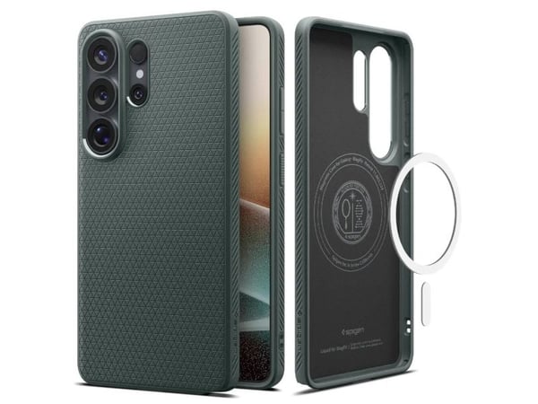 SPIGEN LIQUID AIR MAG-kompatibelt etui med MagSafe for SAMSUNG S26 Ultra abyss green