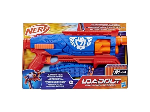 Nerf Loadout Phantomblitz Recon-blaster, 8 År, 99 År, 478 g