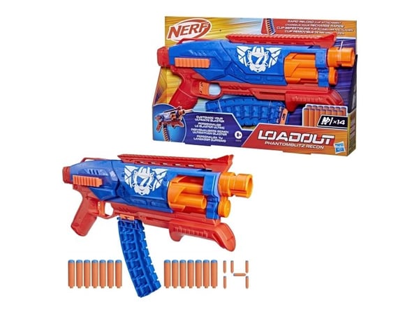 Nerf Loadout Phantomblitz Recon-blaster, 8 År, 99 År, 478 g