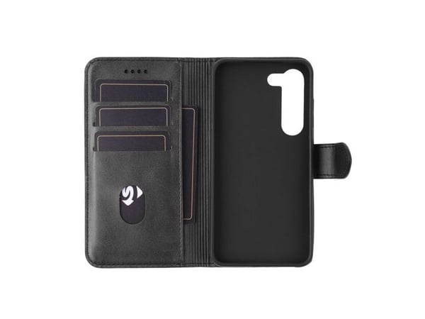 WALES S26+ Galaxy. Wallet  Cover Black. Material: 100%