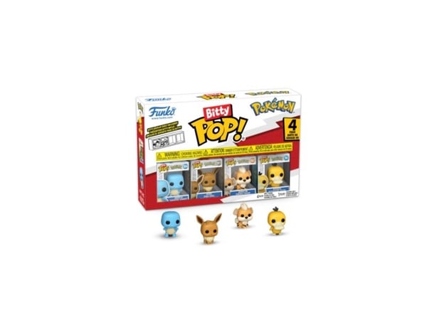 Funko Bitty POP 4PK Pokémon CDU