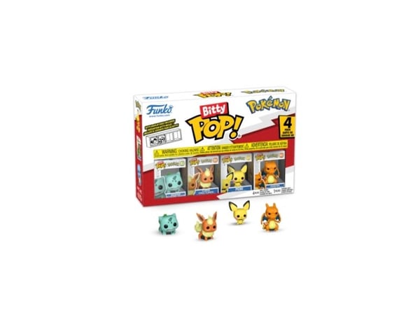 Funko Bitty POP 4PK Pokémon CDU