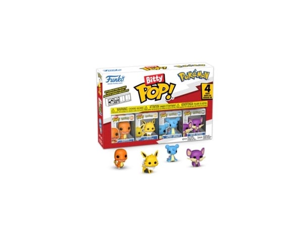 Funko Bitty POP 4PK Pokémon CDU