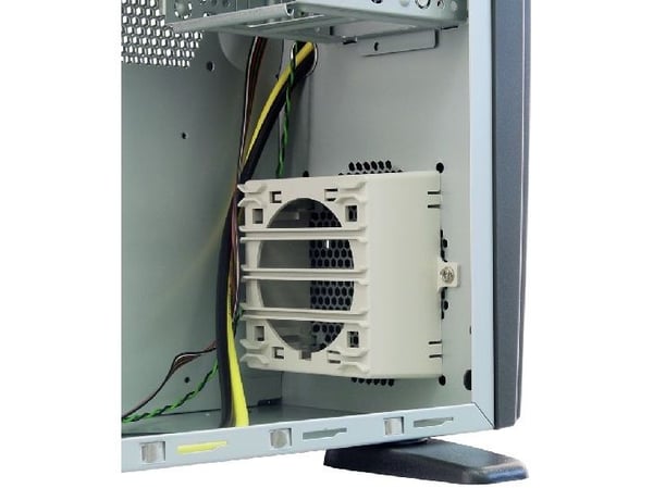 Chieftec Smart Series GPF-350P - Strømforsyning (intern) - TFX12V / ATX12V 2.3 - AC 115-230 V - 350 watt - aktiv PFC - sølv