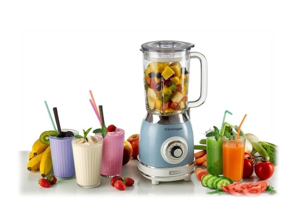 Ariete Vintage 0583 - Mikser - 1.5 liter - 1 kW - celeste