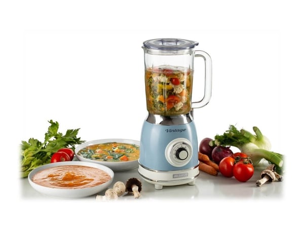 Ariete Vintage 0583 - Mikser - 1.5 liter - 1 kW - celeste