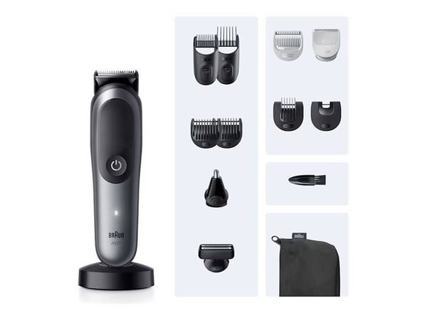 Braun 80789908 hiusparranajokone Tummanharmaa 21 Lithium-Ion (Li-Ion)