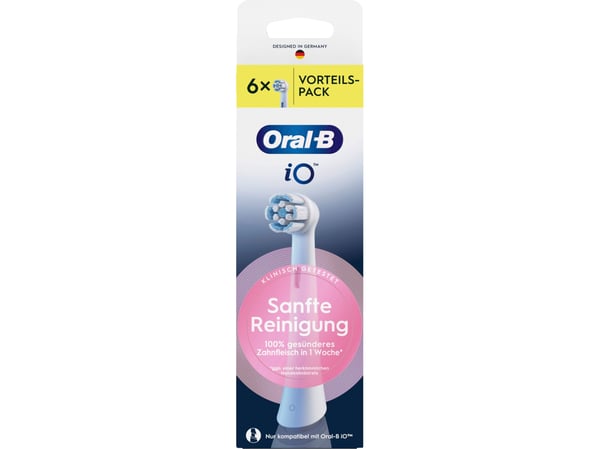 Oral-B 8700216194679, 6 stykker, Hvit, 3 måned(er), Oral-B, 60 mm, 27 mm
