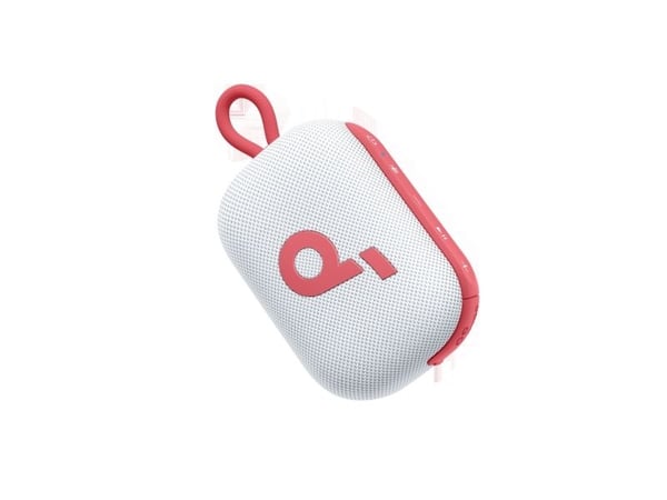 Soundcore Select 4 Go, 5 W, Trådløs, Party-høyttaler, Rød, Hvit, IP67, Innebygd batteri