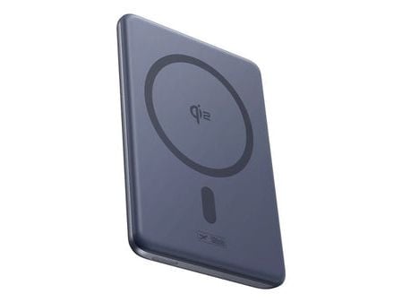 Baseus P1007680B813-00, 5000 mAh, Trådløs lading, 5 W, Grå