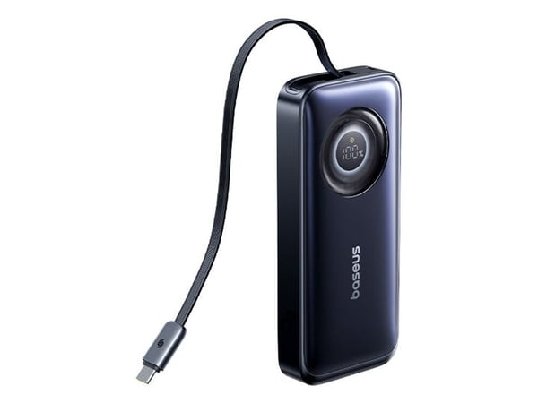 Baseus E0027H00, 20000 mAh, Lithium Polymer (LiPo), 67 W, Blå