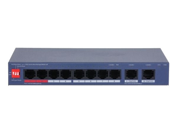 Dahua CS4010-8ET2GT-110 8-porttinen POE-KYTKIN