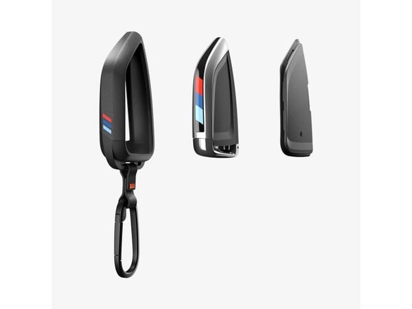 Spigen BK100, Nøkkeletui, Svart, Karbon, 1 stykker