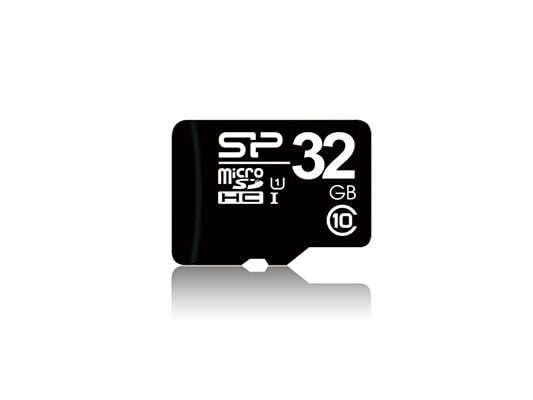 SILICON POWER - Flashminnekort (microSDHC til SD-adapter inkludert) - 32 GB - Class 10 - microSDHC