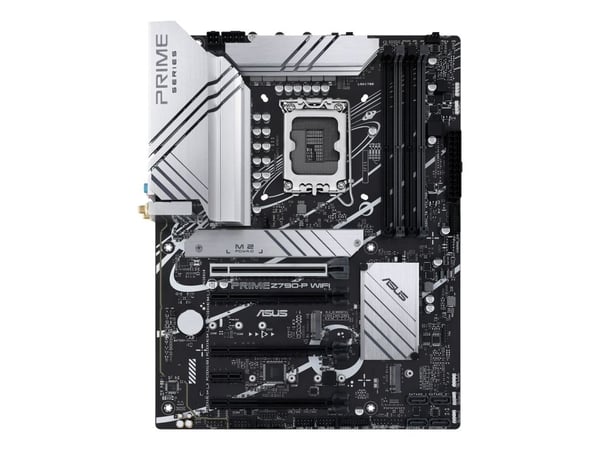 ASUS Prime Z790-P WIFI - Hovedkort - ATX - LGA1700-sokkel - Z790 Chipset - USB-C 3.2 Gen 2x2, USB 3.2 Gen 2, USB 3.2 Gen 1, USB-C 3.2 Gen2 - 2.5 Gi...