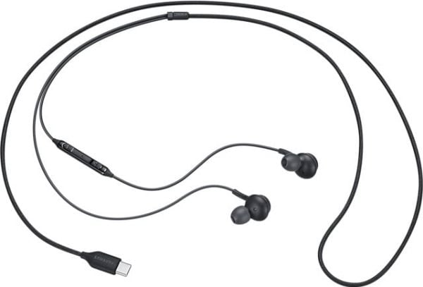 Samsung EO-IC100, Sladdansluten, Samtal/musik, 20 - 20000 Hz, 18,35 g, Headset, Svart