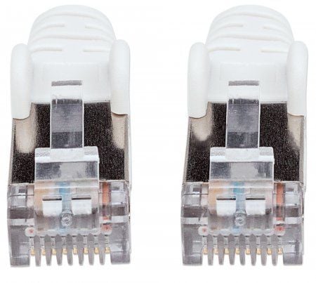 Intellinet 736077, 30 m, Cat6, S/FTP (S-STP), RJ-45, RJ-45, Hvit