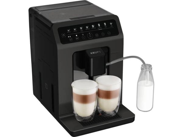 Krups Evidence EA89Z, Espressomaskin, 2,3 l, Kaffe bønner, Innebygd kaffekvern, Sort