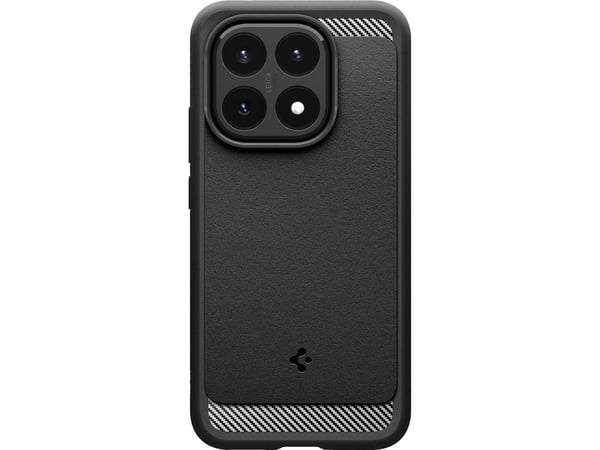 Spigen Rugged Armor, Mobilskal, Xiaomi, 15T, 17,4 cm (6.83"), Svart