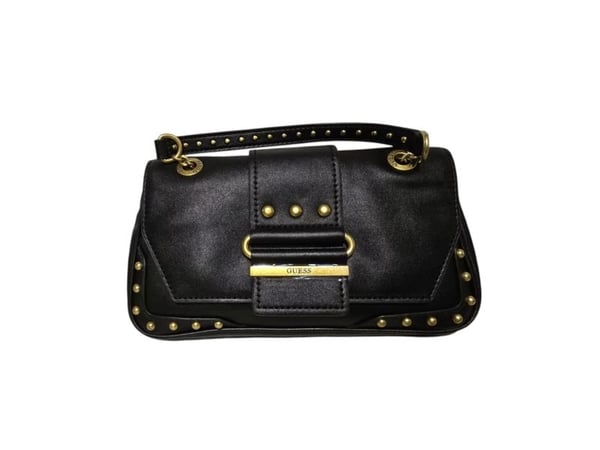 Guess Belle crossbody-väska i ekologiskt läder, svart, 29 x 15 x 4 cm