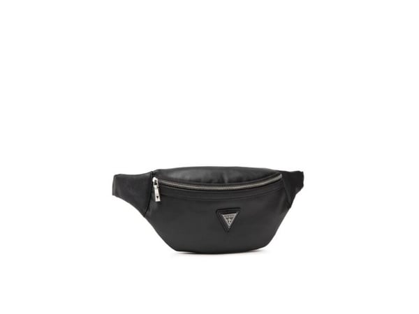 Guess Certosa fanny pack i kunstlær/tekstil hmcrts p1330 svart 28 x 14 x 8 cm